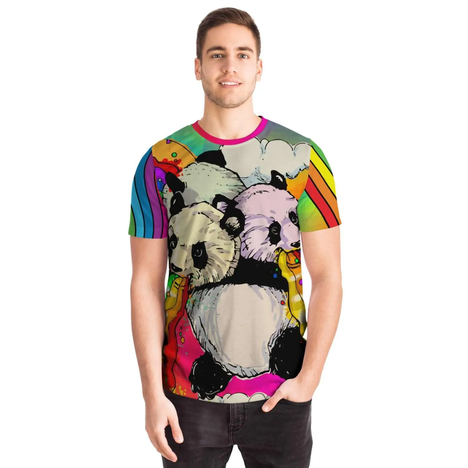 Rainbow Panda T-Shirt