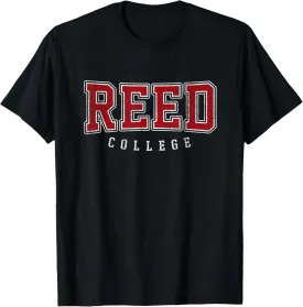 REED Arch Vintage College Athletic Sports Design Tee T-Shirt