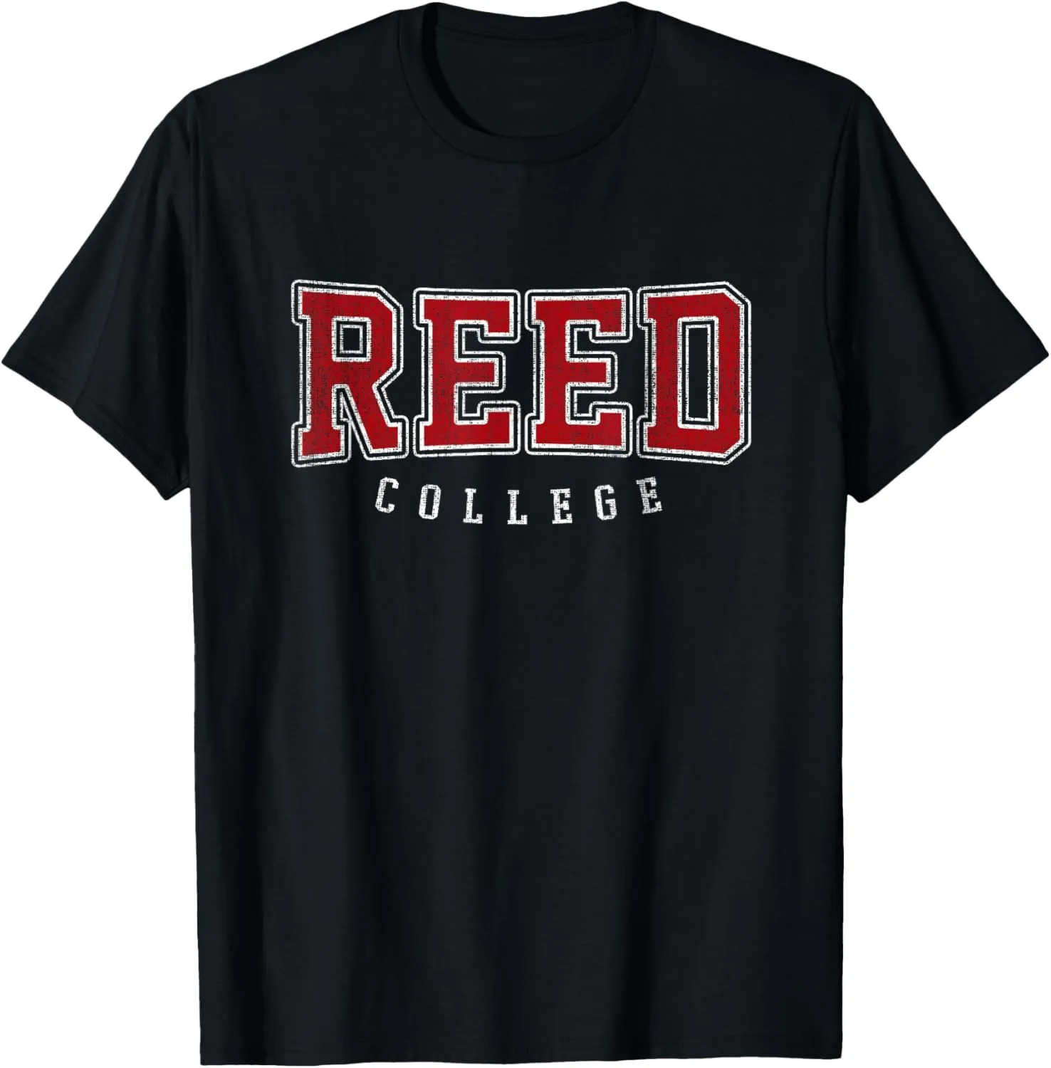 REED Arch Vintage College Athletic Sports Design Tee T-Shirt