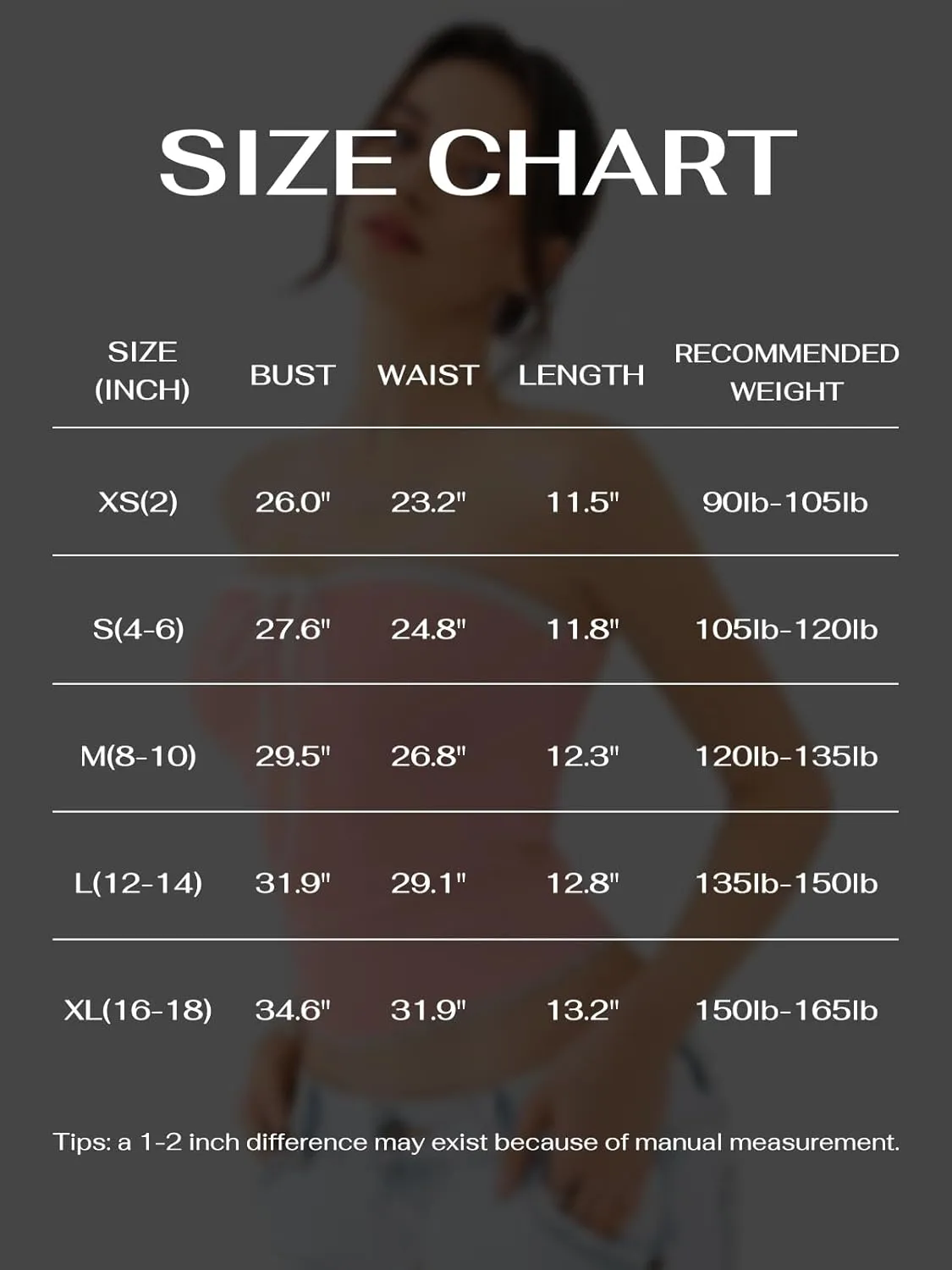 REORIA Women's Y2K Cute Tube Top Double Lined Strapless Backless Sleeveless Crop Top for Summer 2025 Going Out