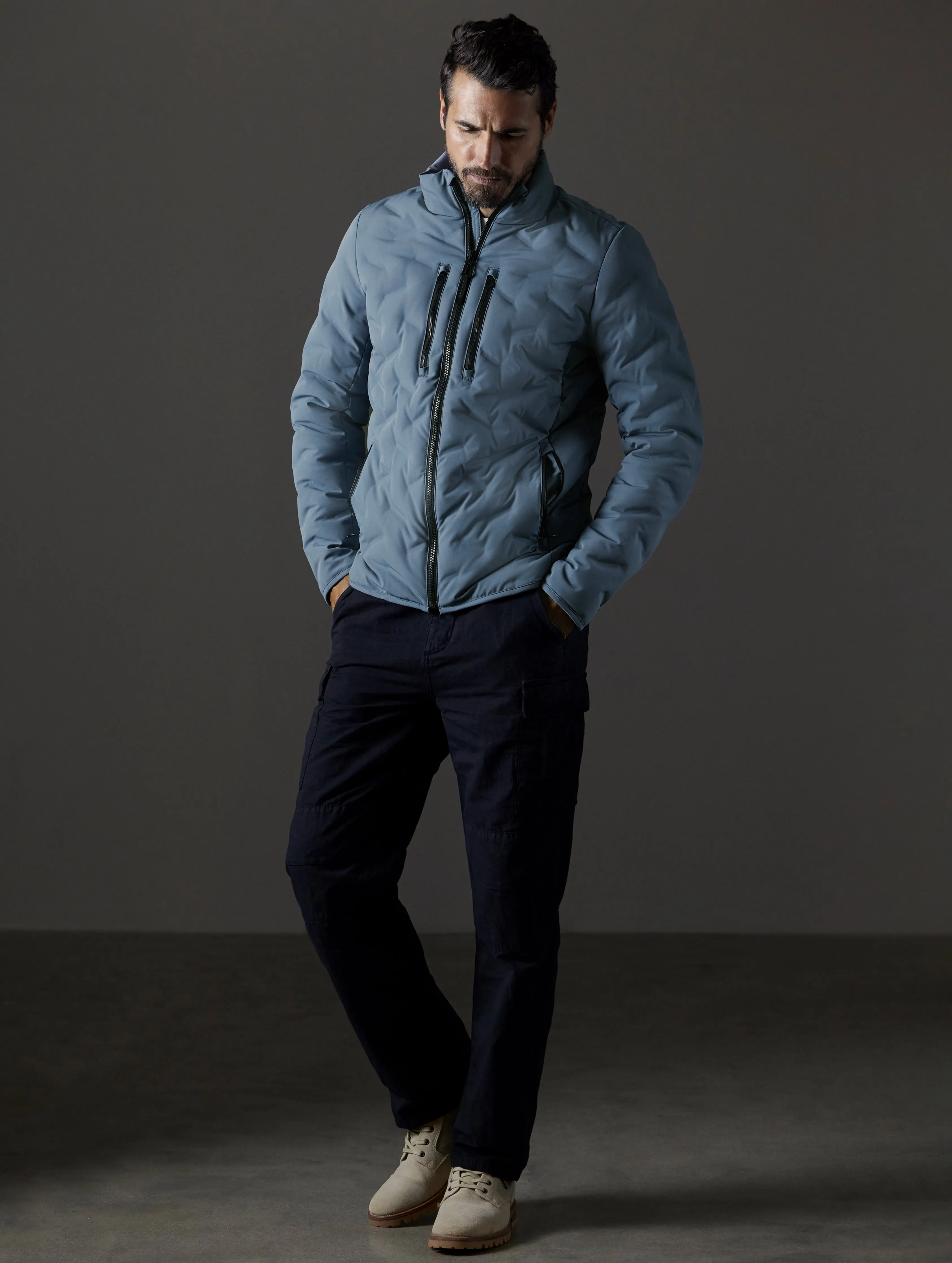 Rex Down Jacket - Portal Blue