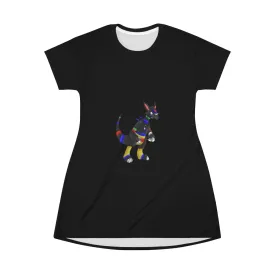 Rocino All Over Print T-Shirt Dress