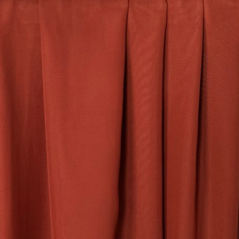 Rust <br> Chiffon Table Runner
