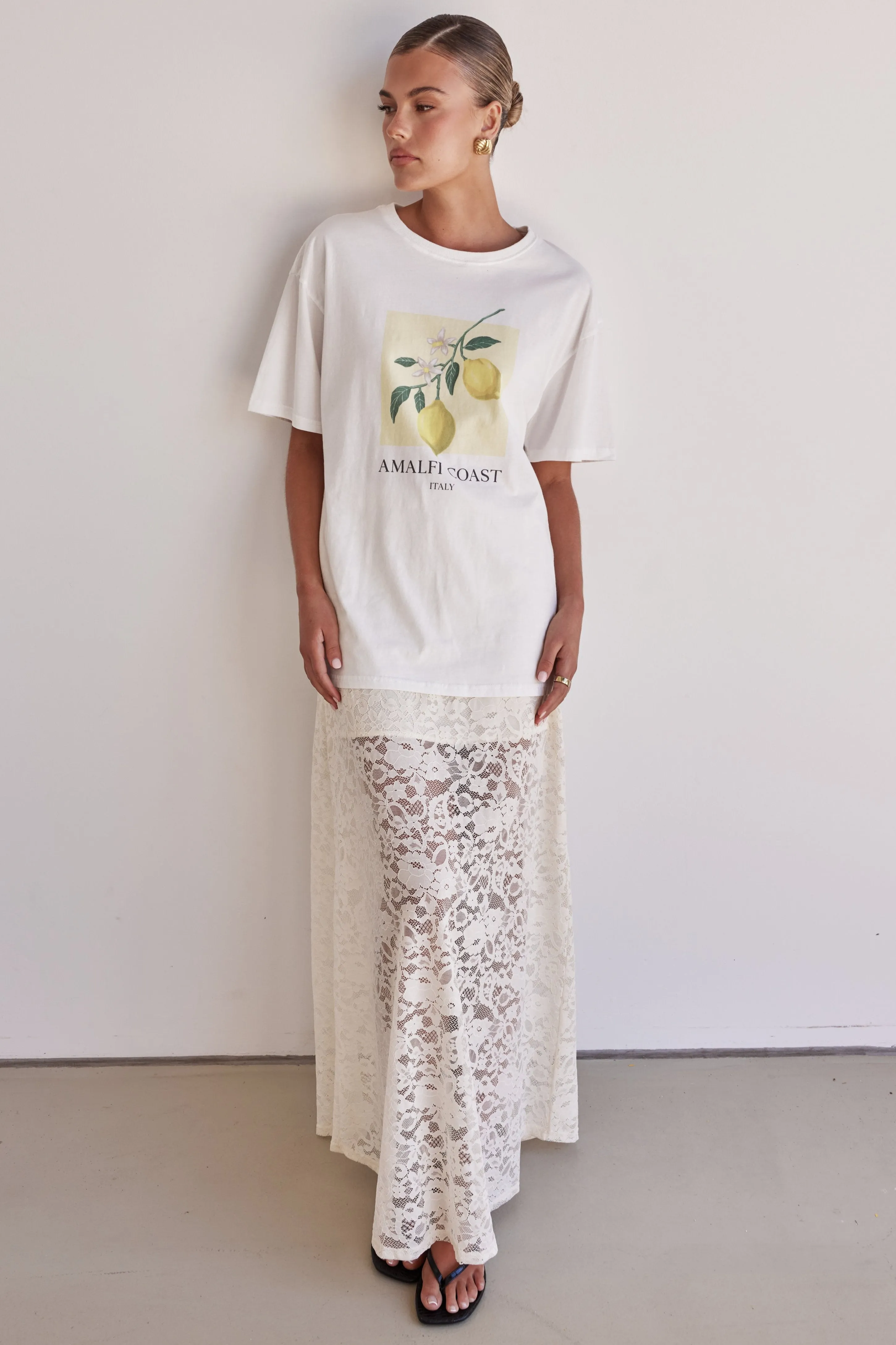 Seraphina Maxi Skirt (Cream)