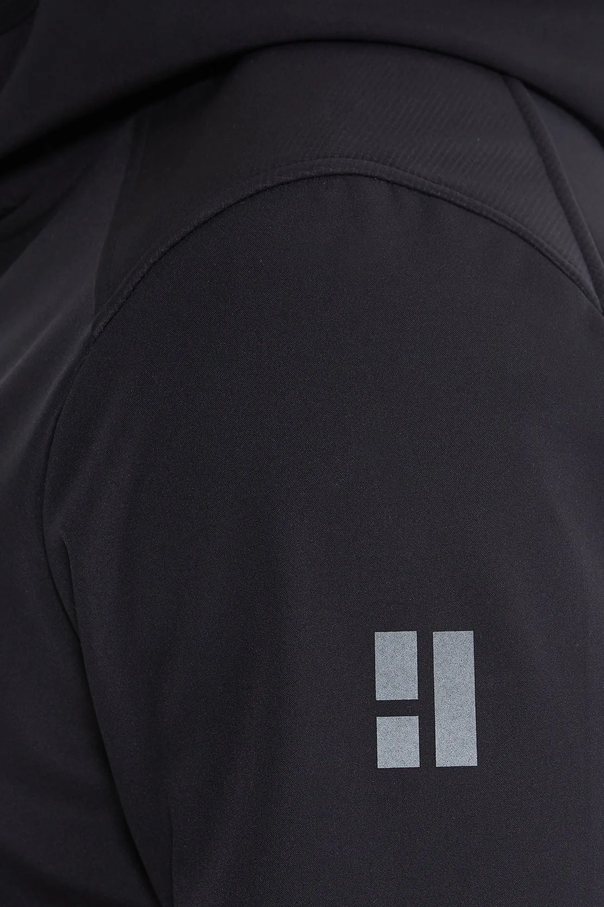 Slim Fit Fleece Apollo Charcoal Hooded Coat