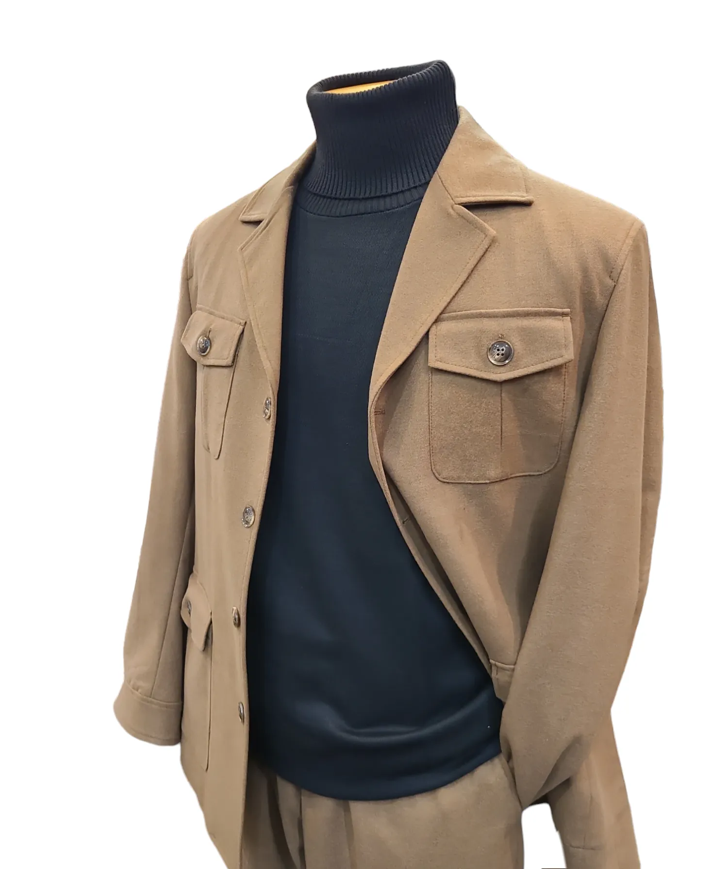 Steven Land Two Piece Safari Suit