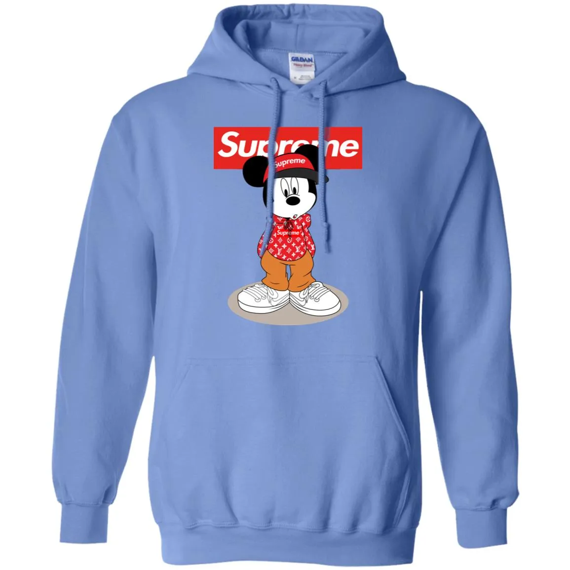 Supreme Mickey Mouse T-shirt Pullover Hoodie Sweatshirt
