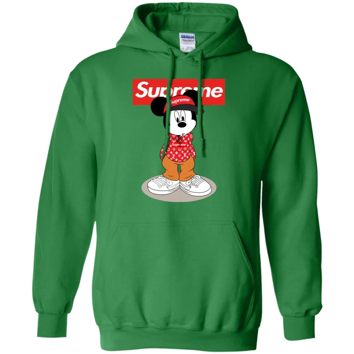 Supreme Mickey Mouse T-shirt Pullover Hoodie Sweatshirt