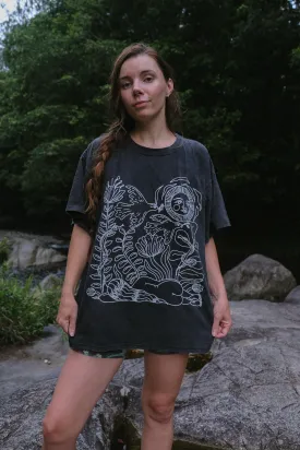 T-shirt - Black Stonewash - You're True Nature