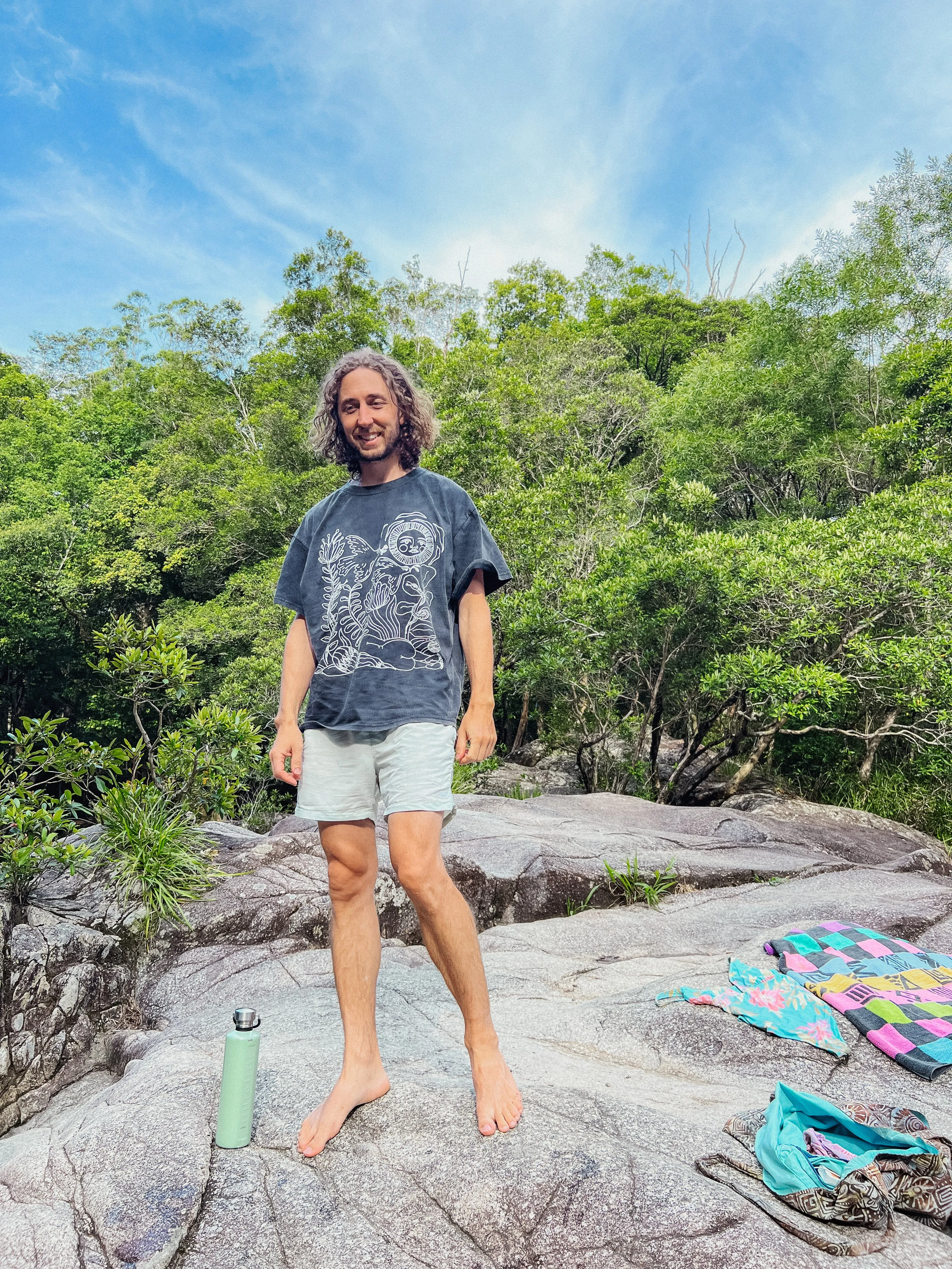 T-shirt - Black Stonewash - You're True Nature