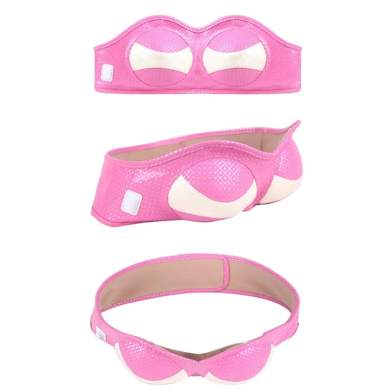 USB Charging Electric Breast Massage Bra Vibration Chest Massager Growth Enlargement Enhancer Breast Heating Stimulator Machine