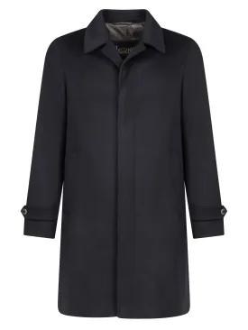 Wool and cashmere coat