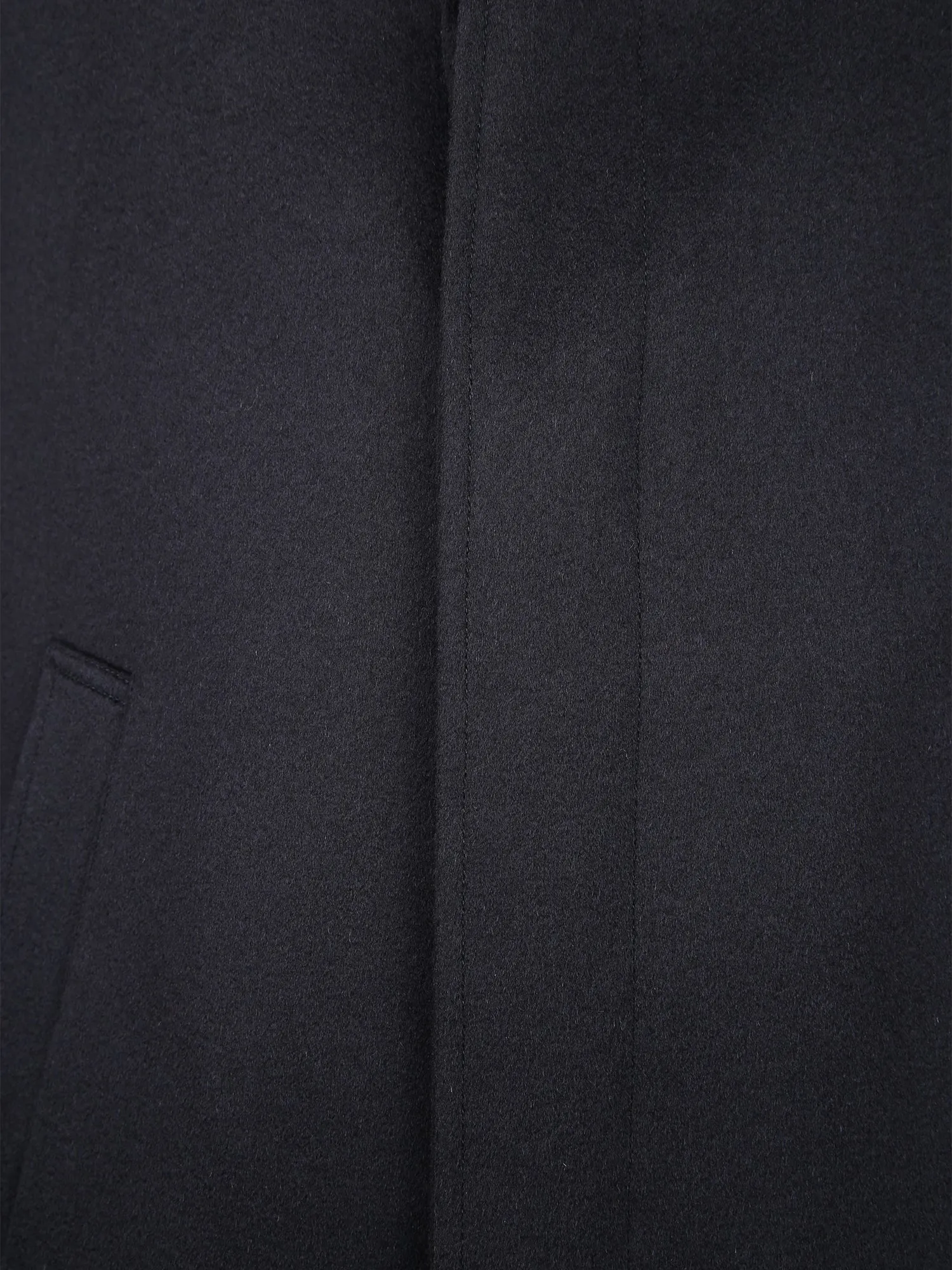 Wool and cashmere coat