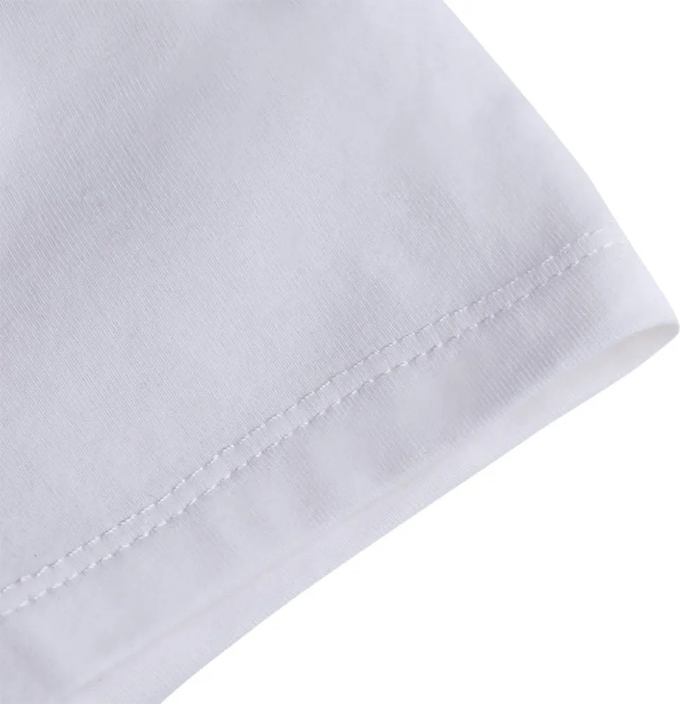 YITAN Letter Print Short Sleeve O Neck Women T Shirt Top
