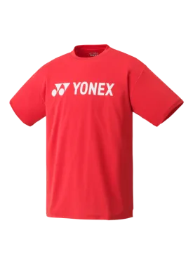 Yonex YM0024 Club/Team Men's Crew Neck T-shirt (Red)