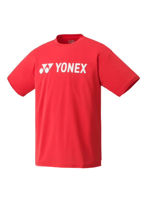 Yonex YM0024 Club/Team Men's Crew Neck T-shirt (Red)